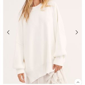 Free people easy street tunic size XS white